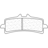 CL BRAKES 1185C60  Racing Sintered Metal Brake pads -  for Ducati, for: MV Agusta, Triumph fitting for Ducati Streetfighter ABS 1100 1F01TH 2021, 208 PS, 153 kw (Front)
