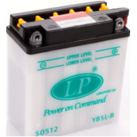 Landport 1088043L YB5L-B (12N5-3B) 12V/5AH DIN50512 Dry Battery 121x61x131mm
