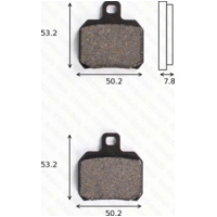 TRW 1202RQ disk brake pads MCB 700 RQ