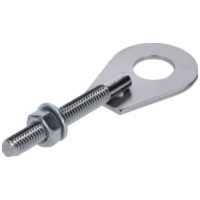 Diverse / Import 41871 chain tensioner chromed for Simson S50, S51, S53, S70, S83, SR50, SR80, Schwalbe, Spatz, Sperber, Habicht  fitting for Simson Albatros E-Start 50  2000, 3,3 PS, 2,4 kw